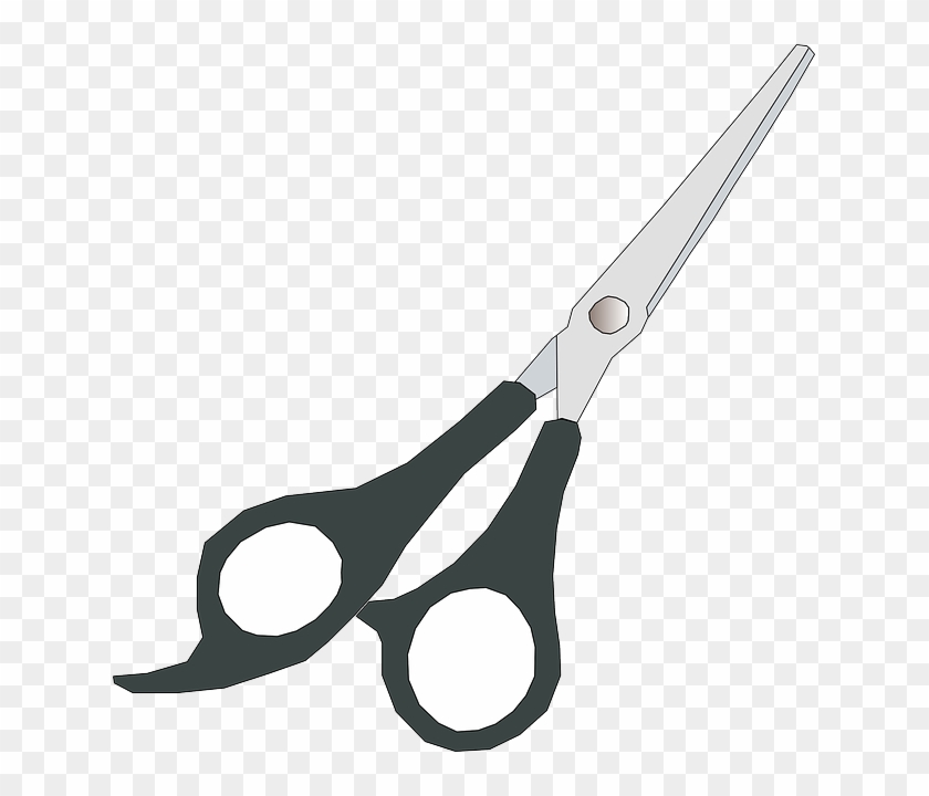 Scissors, Outline, Cartoon, Closed, Free, Barber, Hair - Hair Scissors Clip  Art - Free Transparent PNG Clipart Images Download