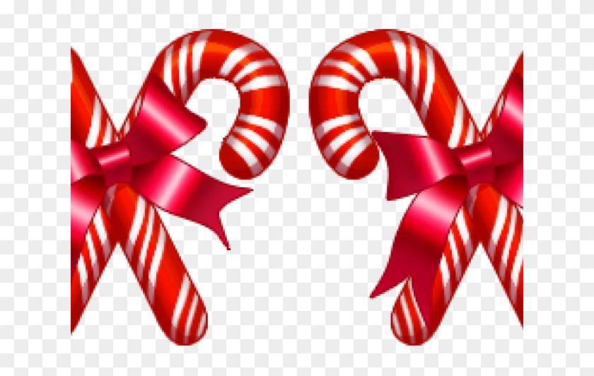 Candy Cane Clipart Row - Candy Cane Clip Art #968028