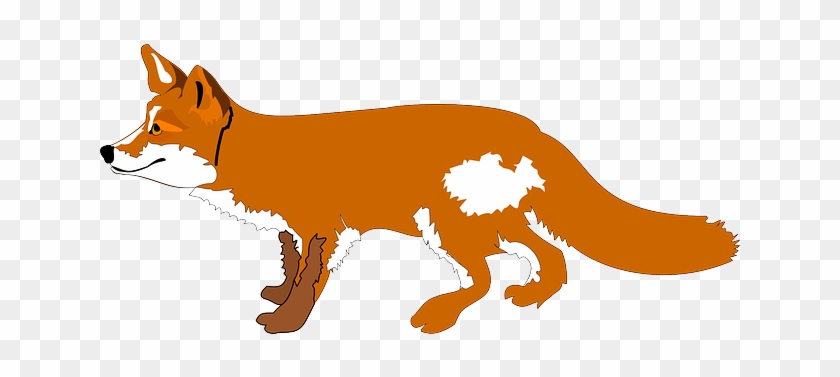 Orange, Fox, Side, Forest, Animal, Tail, Mammal - Fox Cartoon Transparent #968066