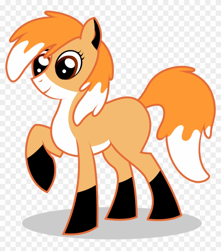 Fox Pony By Icantunloveyou Request - My Little Pony Fox Pony #968098