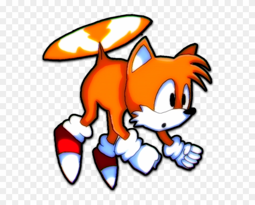 Tails Flying Sprite Remake By Deawsomeguy534 - Tails Flying Sprite Png #968127