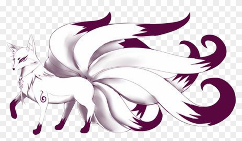Huli Jing Nine-tailed Fox Classic Of Mountains And - Nine Tail Fox Png - Fr...