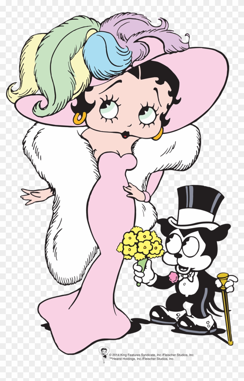 ❤️betty Boop In Easter Bonnet - Betty Boop Coloring Pages #968166