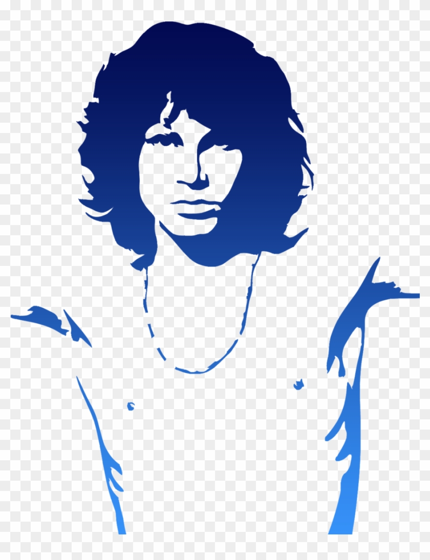 Jim Morrison - Jim Morrison Vector Art #968240