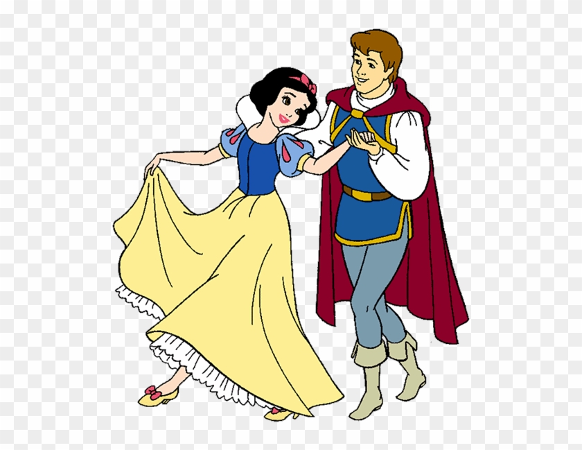 Snow White And The Seven Dwarfs Clipart Dancing - Pangeran Snow White #968383