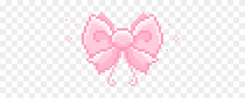 Transparent Gif - Kawaii Pixel Bow Transparent #968439