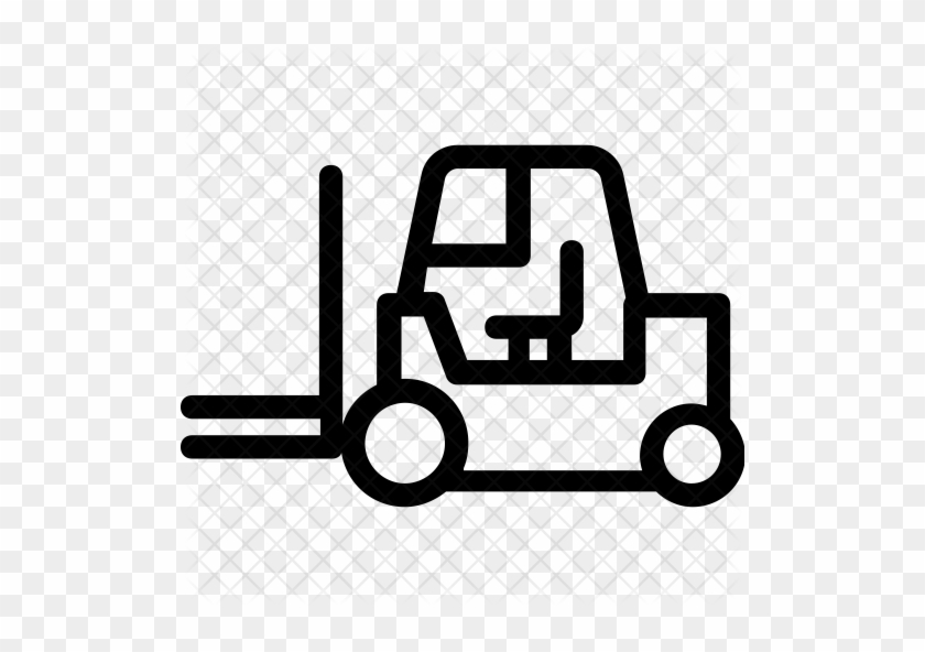 Forklift Truck Icon - Forklift #968448