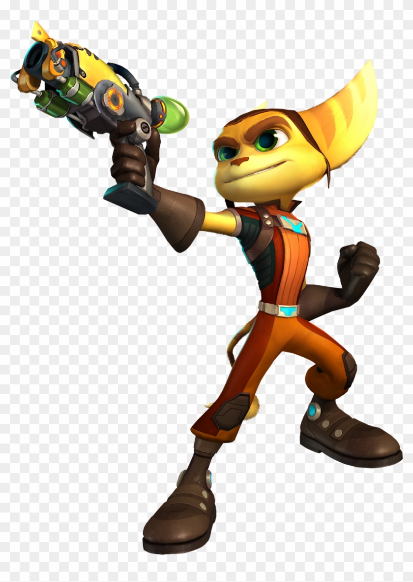 You Can Thank A Combination Of Playstation All-stars - Ratchet And Clank Characters #968613