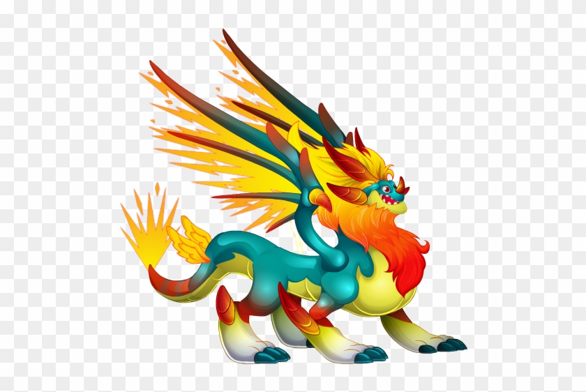 Glowppy Dragon 4 - Spark Dragon Dragon City #968689