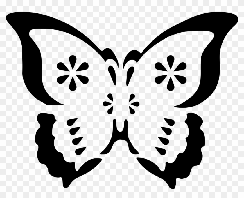 Butterfly, Animal, Flying, Wings, Insect, Stencil - Lisa Ono Amigos #968960