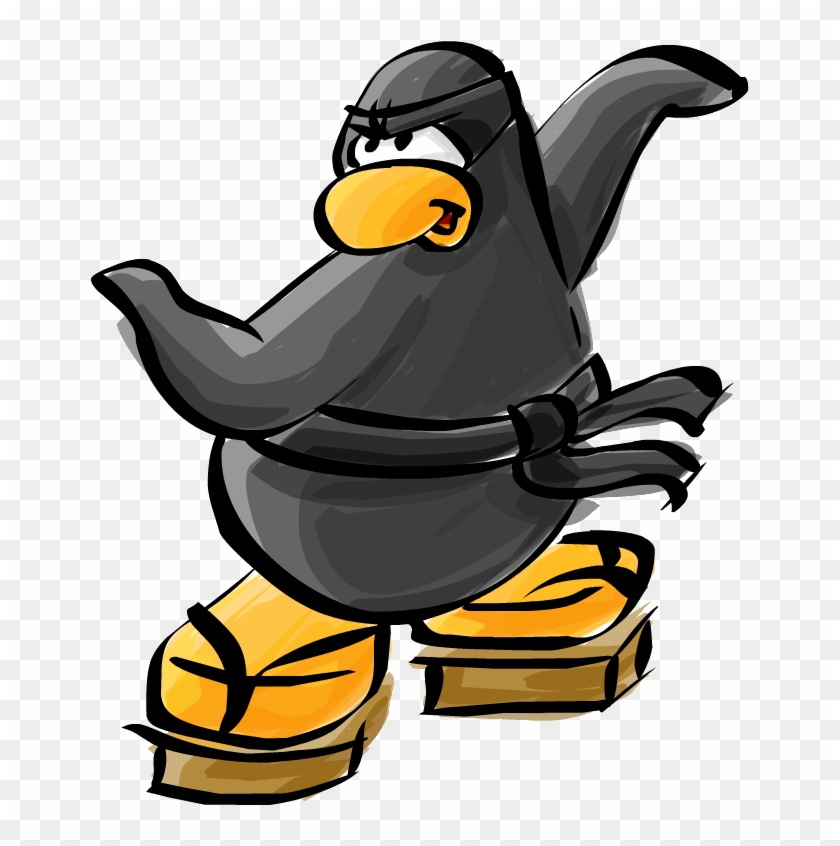 Ninja Progress Club Penguin Wiki Fandom Powered By - Club Penguin Card Jitsu Black Belt #969022