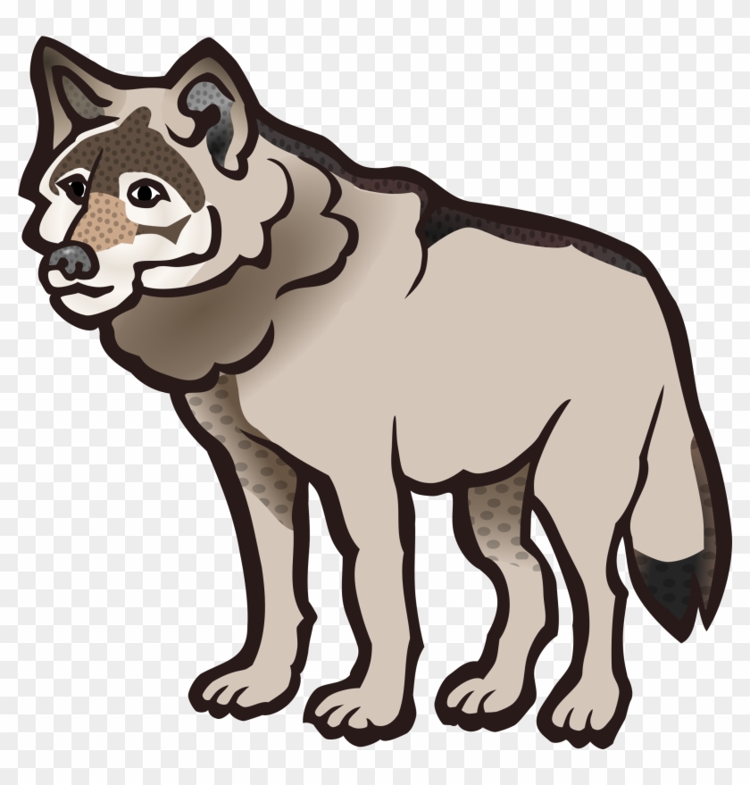 Cartoon Wolf 2, Buy Clip Art - Lobo Clipart Png #969105