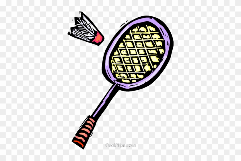 Shuttle Bat Clipart 3 By Megan - Badminton Racket Clip Art #969117
