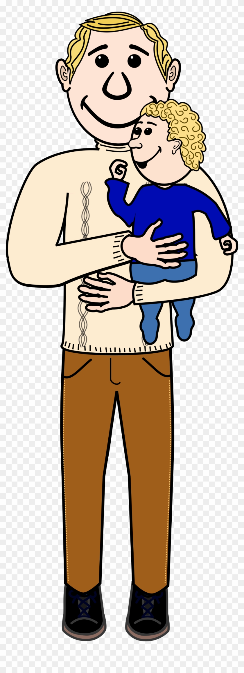 Father And Child Png Image - Father Png #969140