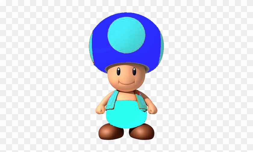 Ice Blue Toad - Mushroom In Mario Bros #969178