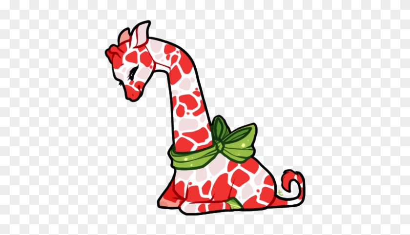 Candy Cane Giraffe - Candy Cane Giraffe #969190