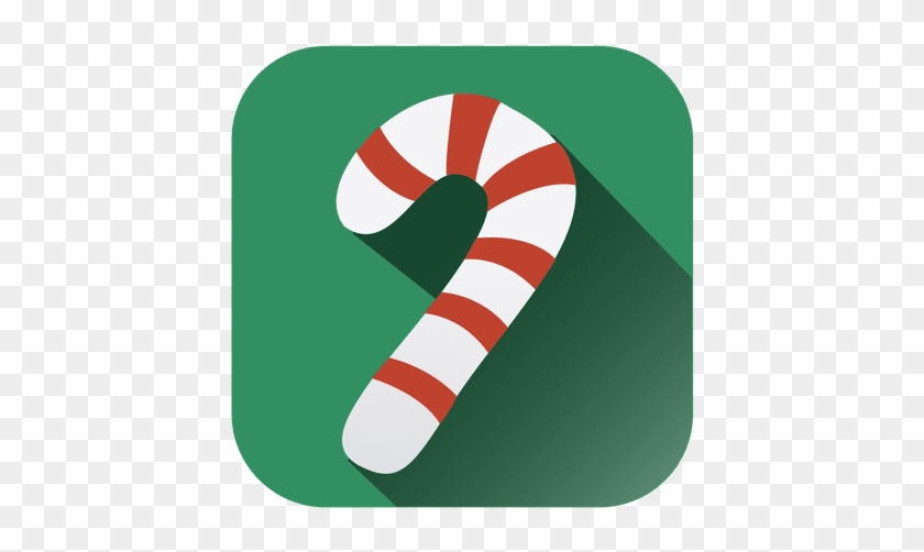 Candycane Stripe Square Icon Transparent Png - Candy Cane #969207