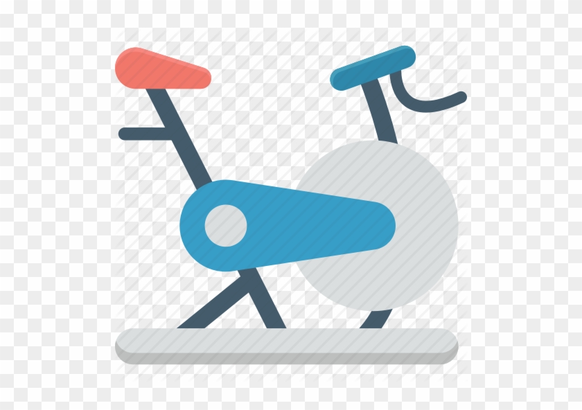 Exercise Bike Clipart Exerise - Stationary Bike Icon #969209