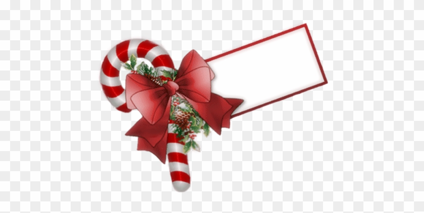 Christmas Candy Cane Tag Clip Art - You Re Welcome Christmas #969224