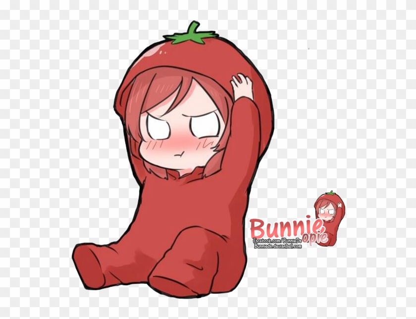 Maki Nishikino Tomato Render By Bunnieds - Tomato Render #969237