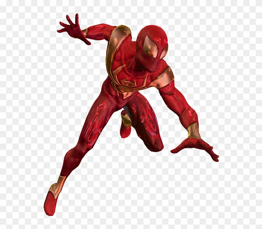 Iron Spiderman Png Free Download - Spider Man Shattered Dimensions Suit #969317