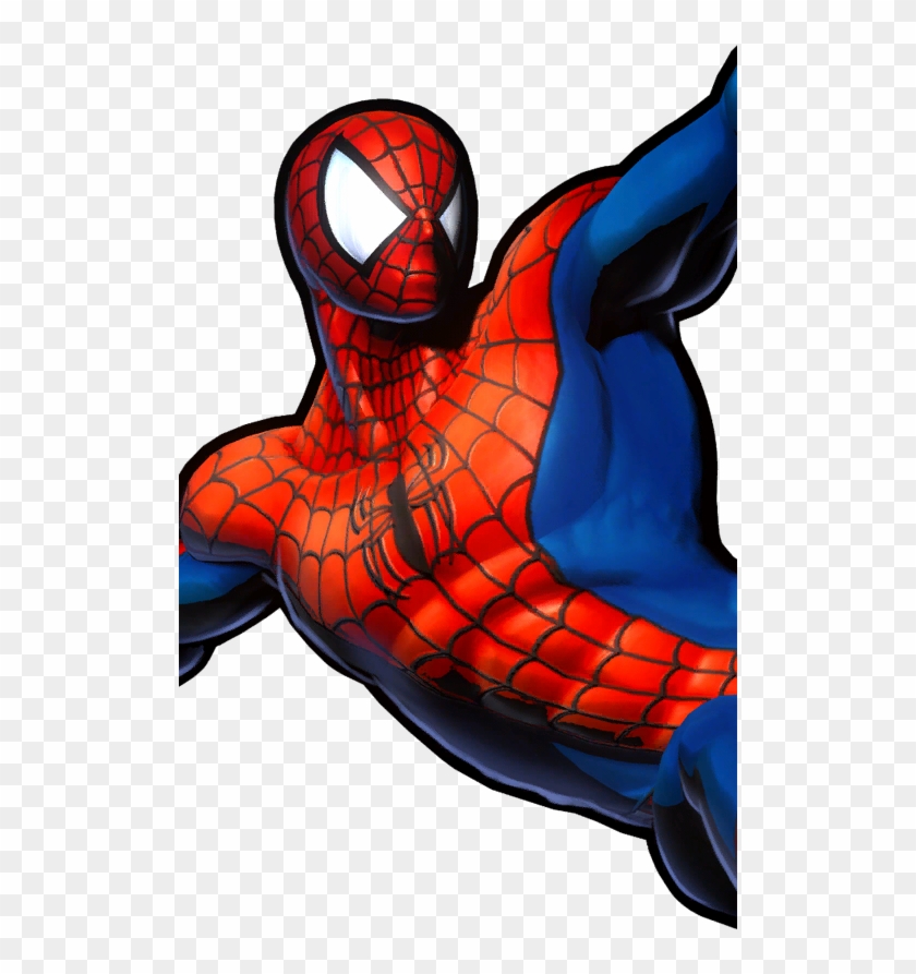 Ultimate Marvel Vs Capcom 3 Spiderman - Free Transparent PNG Clipart Images  Download