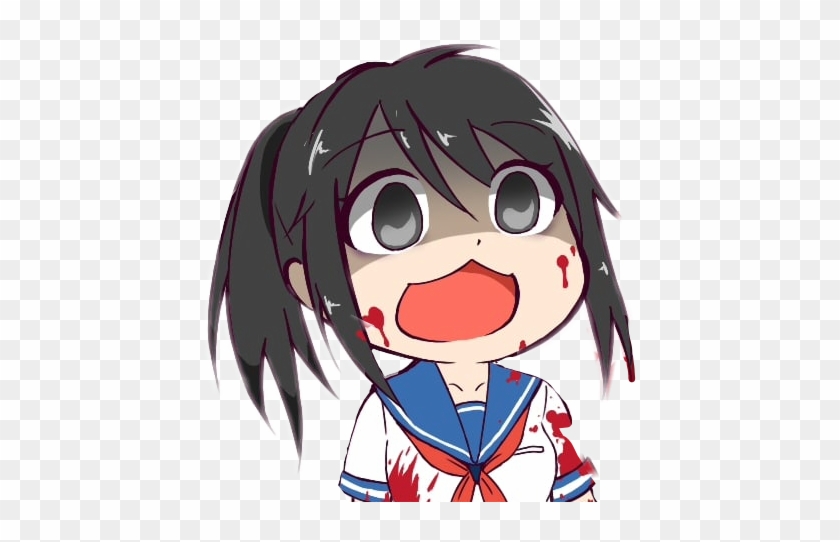 Ayano Cute Bloody Bloody Cute Ayanofreetoedit - Chibi Yandere Chan #969519