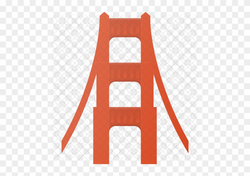 Golden Gate Icon - Graphic Design #969554