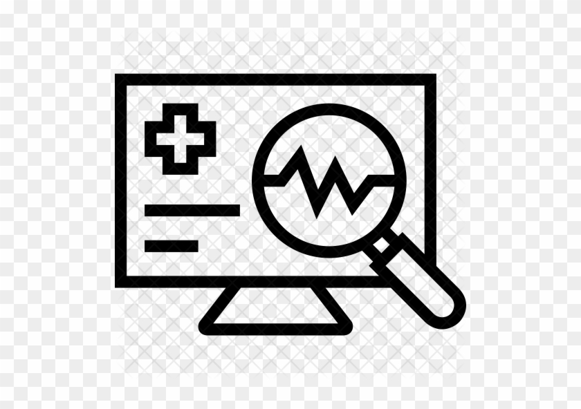 Ecg Machine Icon - Electrocardiography #969599