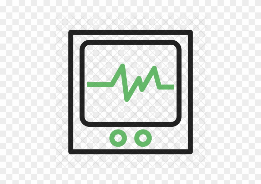 Pulse Monitoring Icon - Electrocardiography #969623