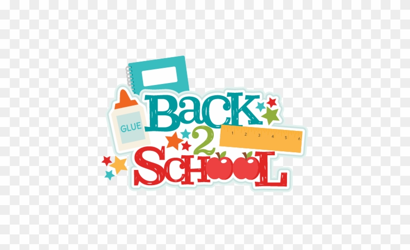 Back 2 School Title Svg Scrapbook Cut File Cute Clipart - Back 2 School Title Svg Scrapbook Cut File Cute Clipart #969721