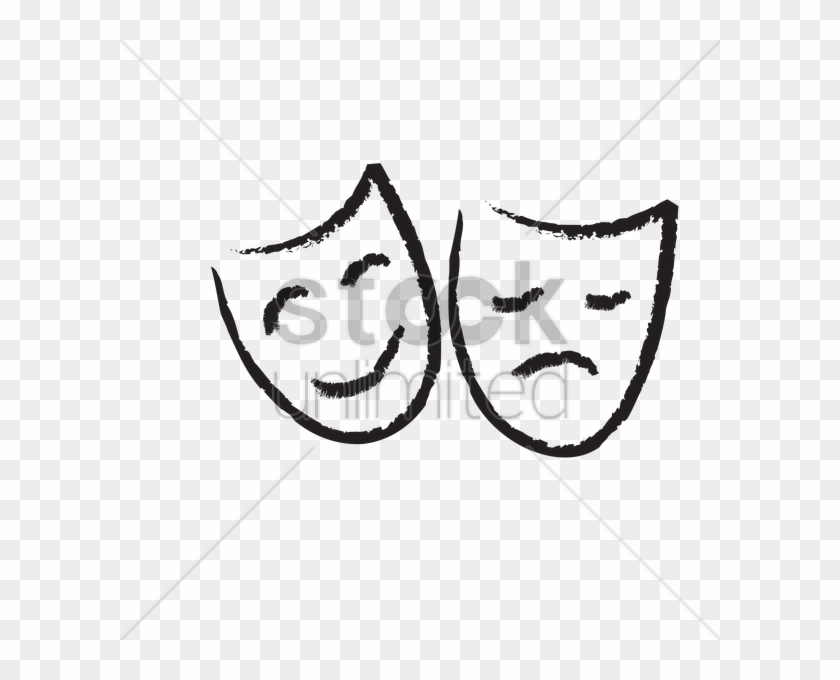 Mask Clipart Sad - Comedian #969765