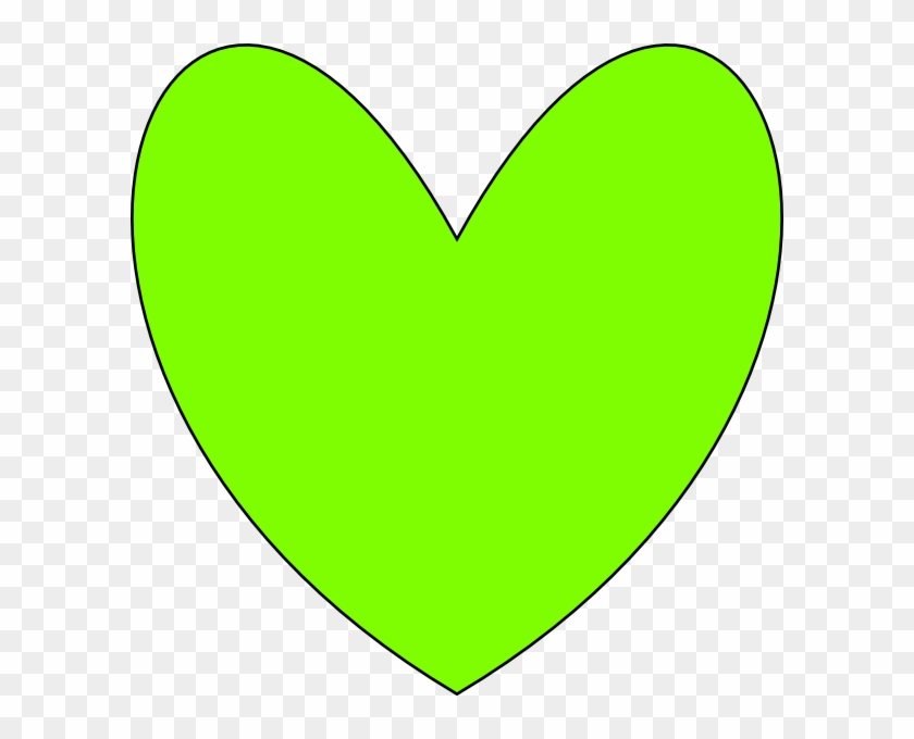 This Free Clip Arts Design Of Green Heart - Clip Art #969898