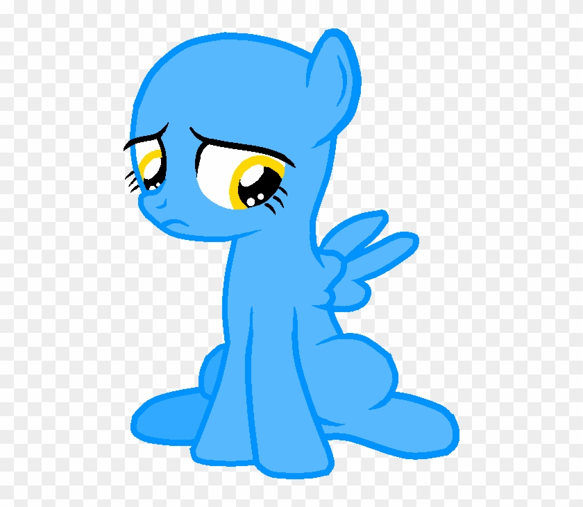 My Little Pony Sad Filly Base #969977