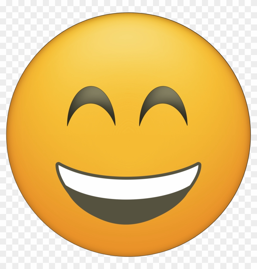 Blushing Happy Face Emoji Printable - Emoji Printable #970027