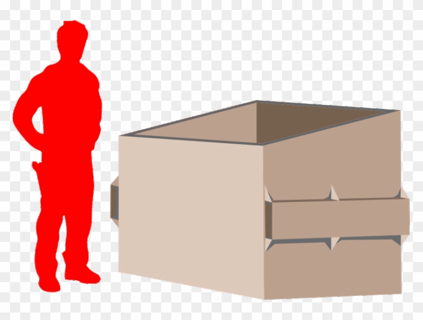 3 Cubic Yard Hd Dumpster - People Silhouettes Vector #970048
