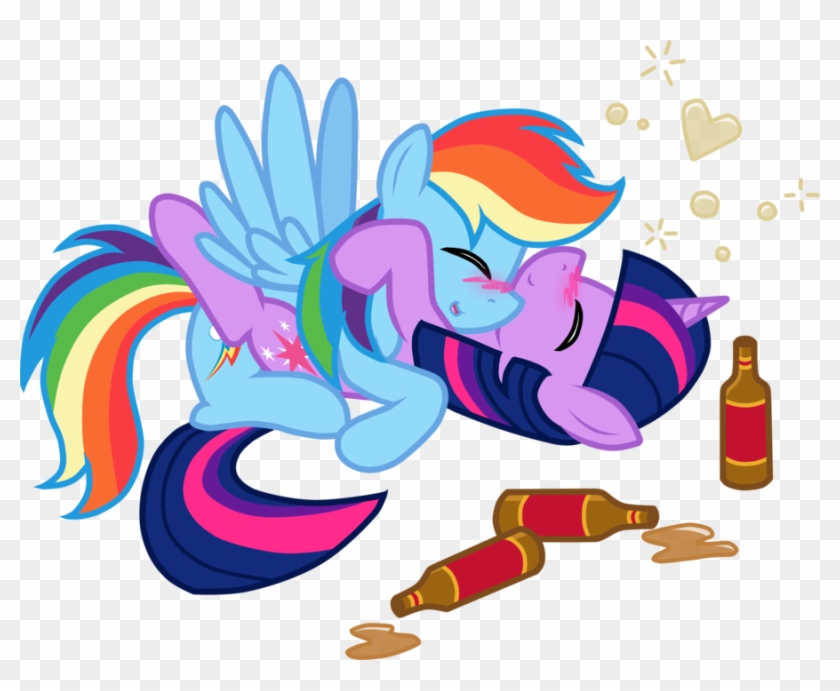 Free My Little Pony Friendship Is Magic Twilight Sparkle - Mlp Rainbow Dash And Twilight #970220