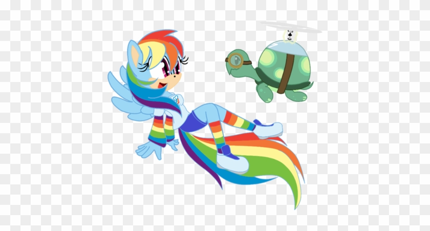My Little Pony Friendship Is Magic Wallpaper Called - Hinh Anh Cua Rain Bow Dash Equestria Girls #970239