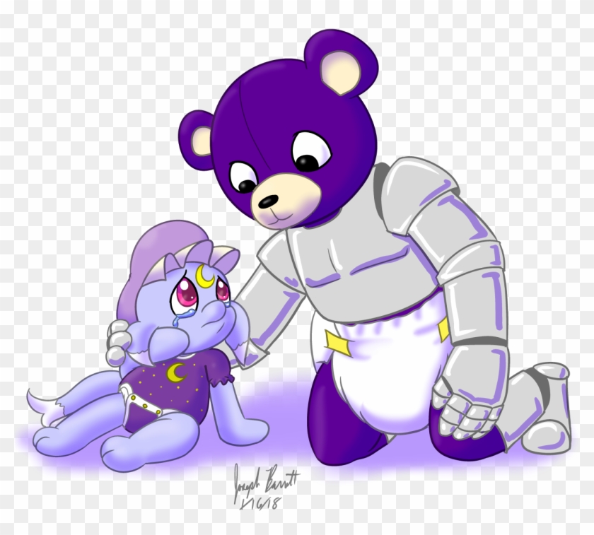 Teddy Bear Comforts Culania - Cartoon #970268