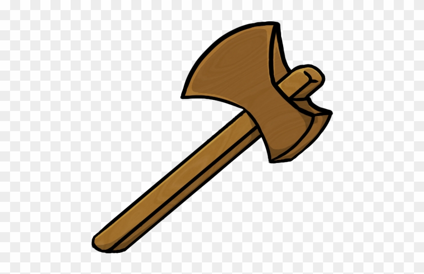 Minecraft Wood Clipart - Axe Clipart Transparent #970282