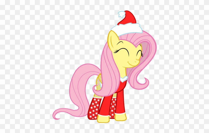 My Little Pony Friendship Is Magic Wallpaper Called - My Little Pony Christmas Fluttershy #970283