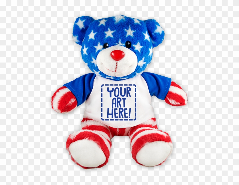 Totally Teddies Stars N' Stripes Teddy Bear - Flutter Hut Home Of The Brave Patriotic Teddy Bear #970305
