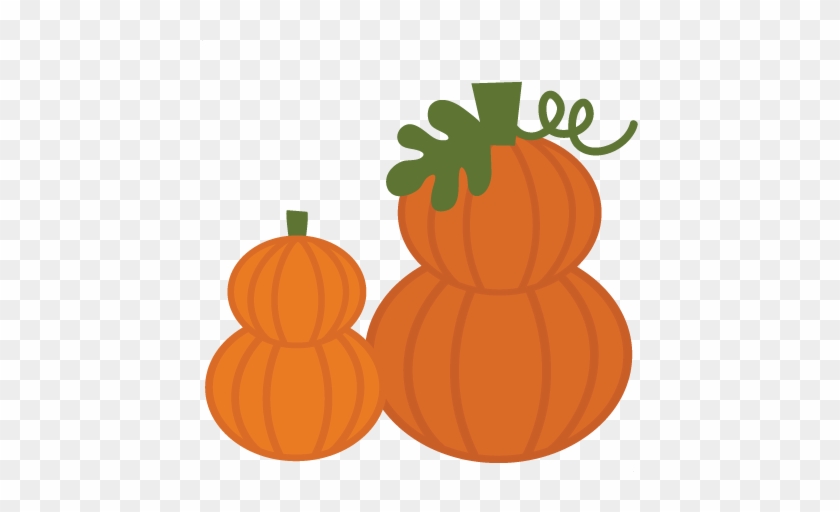 Stacked Pumpkins Svg Files For Scrapbooking Pumpkin - Stacks Of Pumpkins Clip Art Black And White #970316