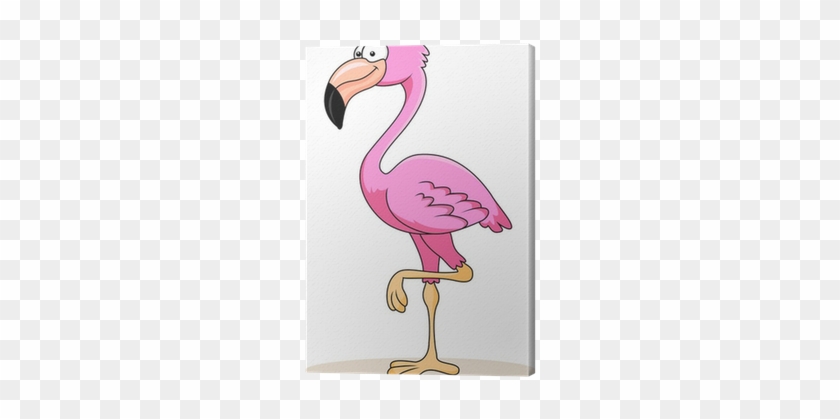 Cartoon Funny Flamingo #970433