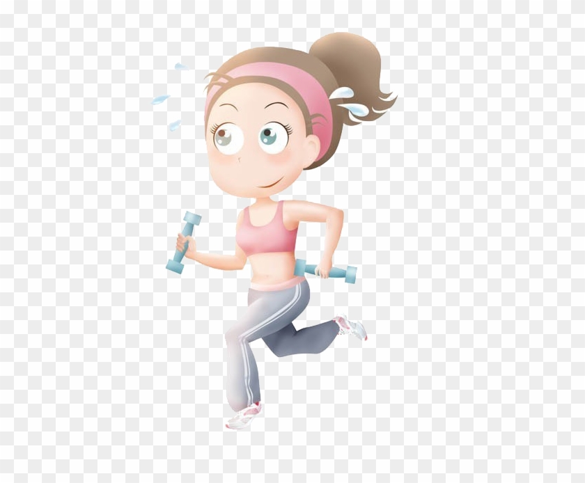Running Jogging Sport Illustration - Cartoon #970448