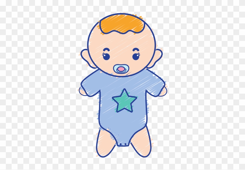 Baby Boy Pacifier Clipart - Pacifier #970566