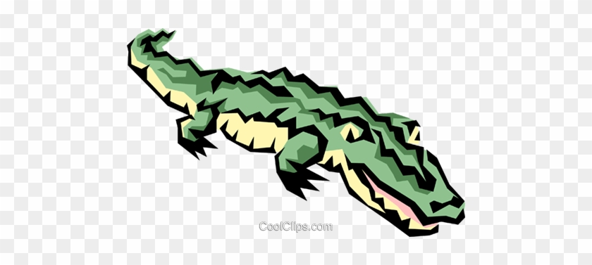 Alligators Royalty Free Vector Clip Art Illustration - Alligators Royalty Free Vector Clip Art Illustration #970607