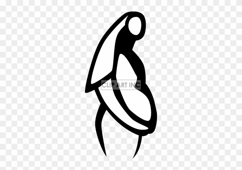 Pregnant Clip Art - Clip Art Of Mary Pregnant #970623