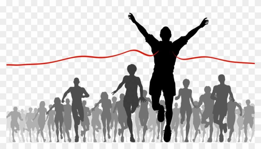 Finish Line Clipart Transparent Background - Champions Clipart #970631