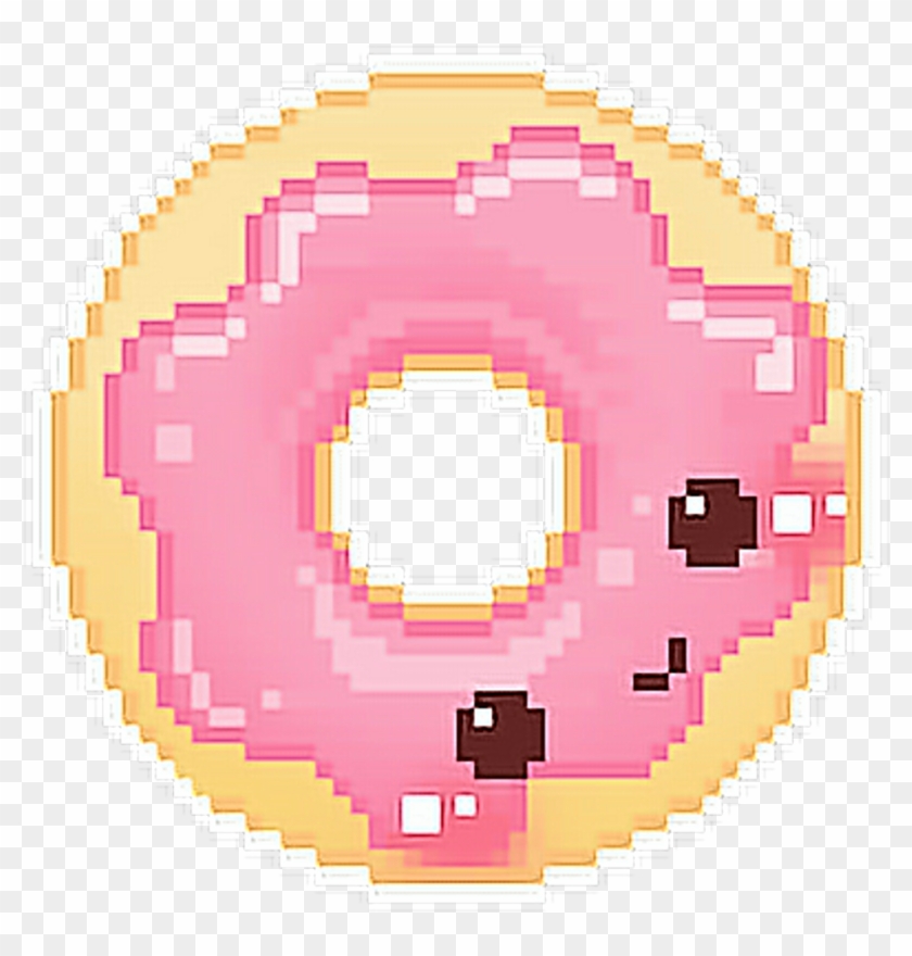 Pixel Art Donuts Kavaii - Kawaii Pixel #970637